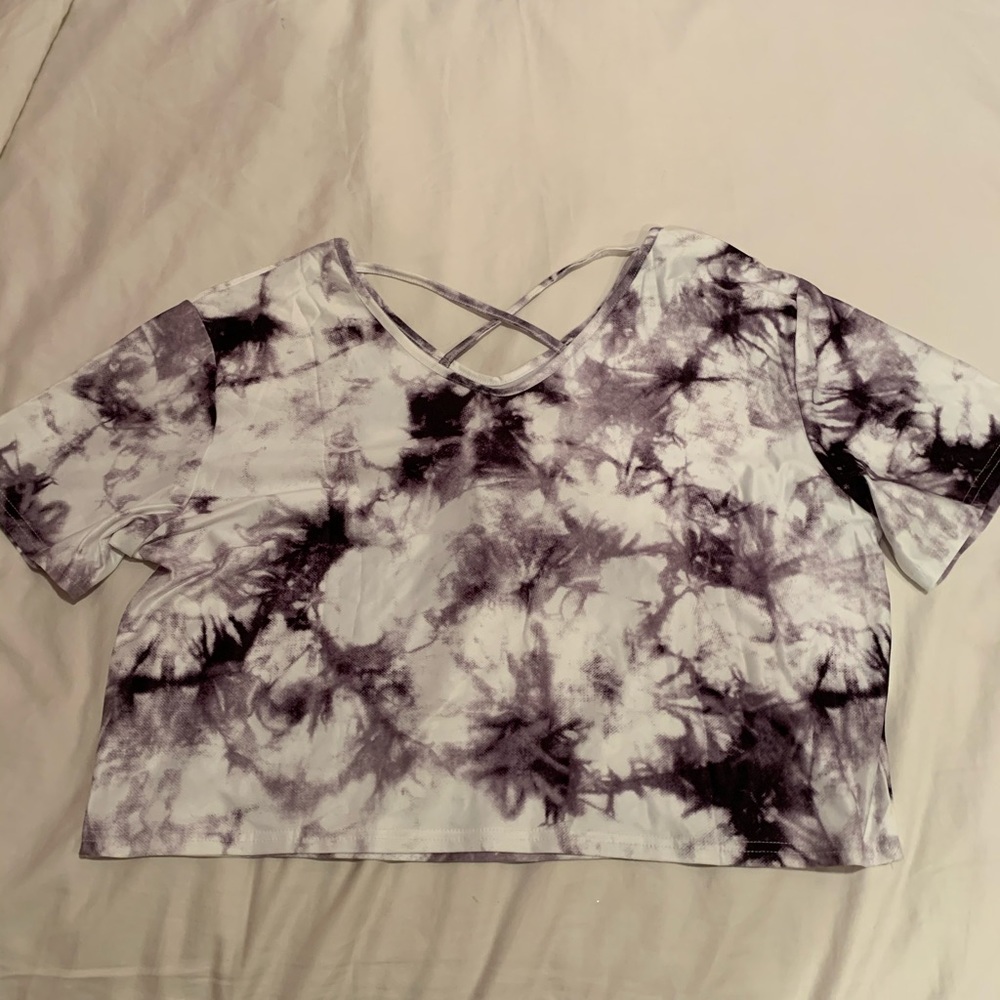 Tie die Crop top Size: XL